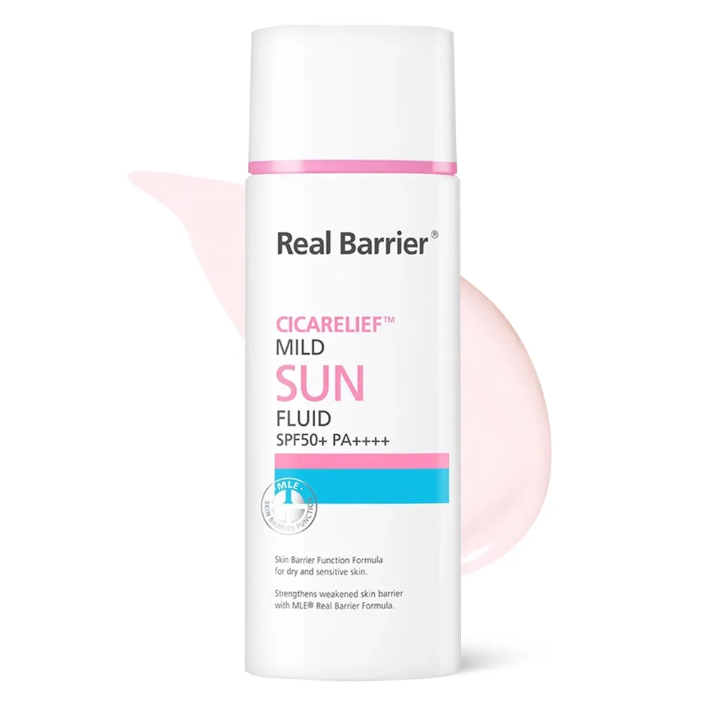 Crema cu Protectie Solara Real Barrier Cicarelief MILD SUN FLUID SPF50 PA++++