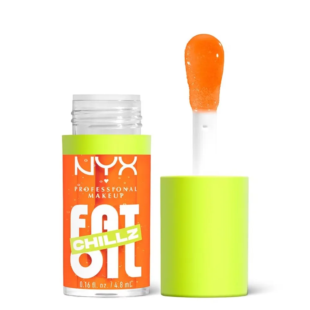 Luciu de buze NYX Professional Makeup Fat Oil Chillz Citrus Chiller