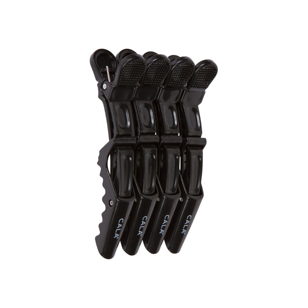 Clame Profesionale pentru Sectionarea Parului CALA Croc Hair Clip - Black