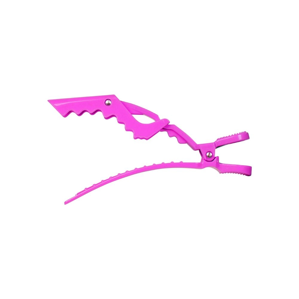 Clame Profesionale pentru Sectionarea Parului CALA Croc Hair Clip - Lavender