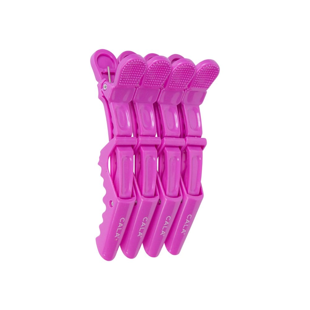 Clame Profesionale pentru Sectionarea Parului CALA Croc Hair Clip - Lavender