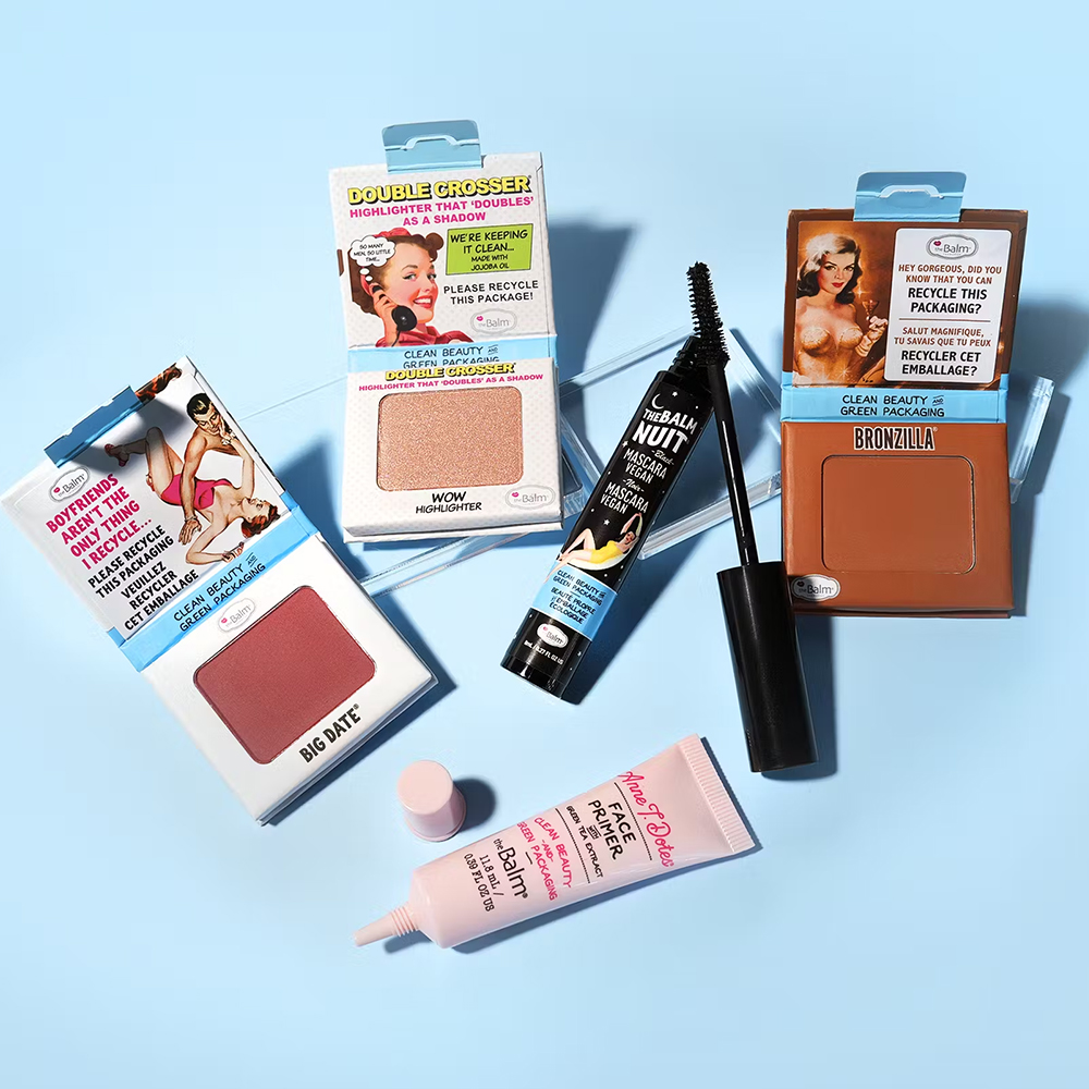 Set pentru Calatorii theBalm Clean Beauty Travel Size Favorites