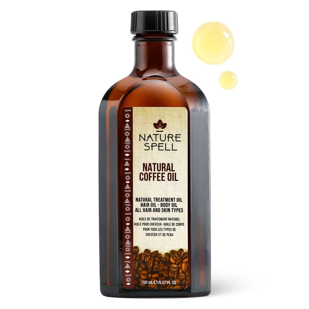 Ulei de Cafea pentru Par & Piele Nature Spell Coffee Oil for Hair and Skin