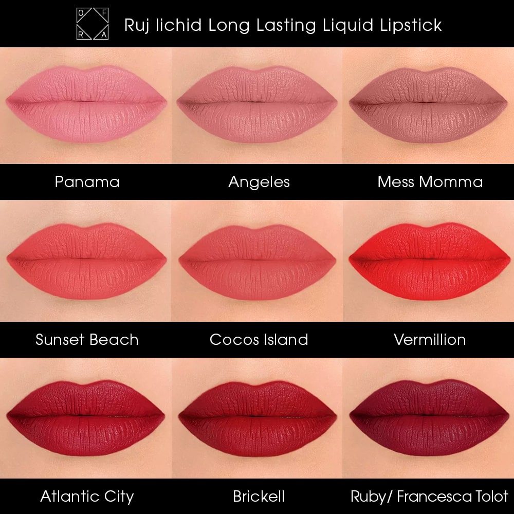Ruj lichid OFRA Long Lasting Liquid Lipstick Cocos Island