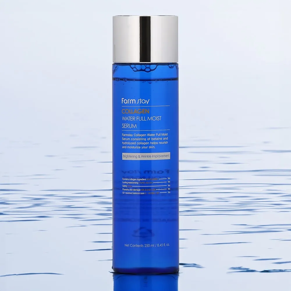 Ser Intensiv Hidratant & Anti-Rid Farmstay Collagen Water Full Moist Serum