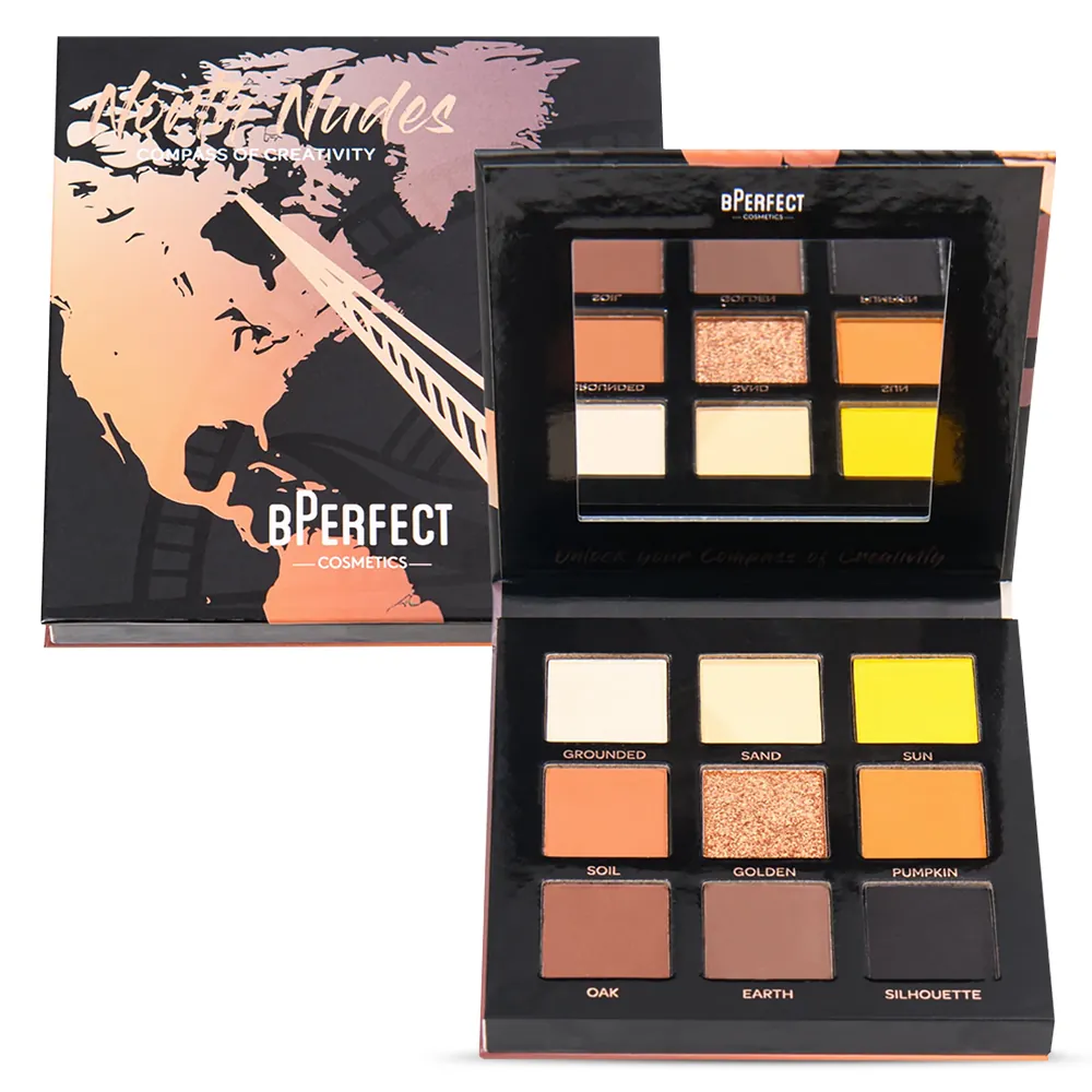 Paleta de Farduri BPerfect Compass of Creativity North Nudes