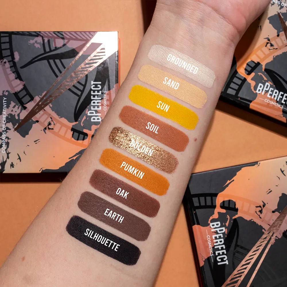 Paleta de Farduri BPerfect Compass of Creativity North Nudes