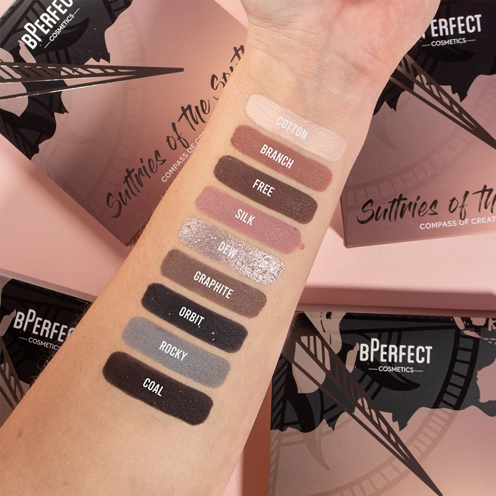 Paleta de Farduri BPerfect Compass of Creativity Vol II Sultries of the South