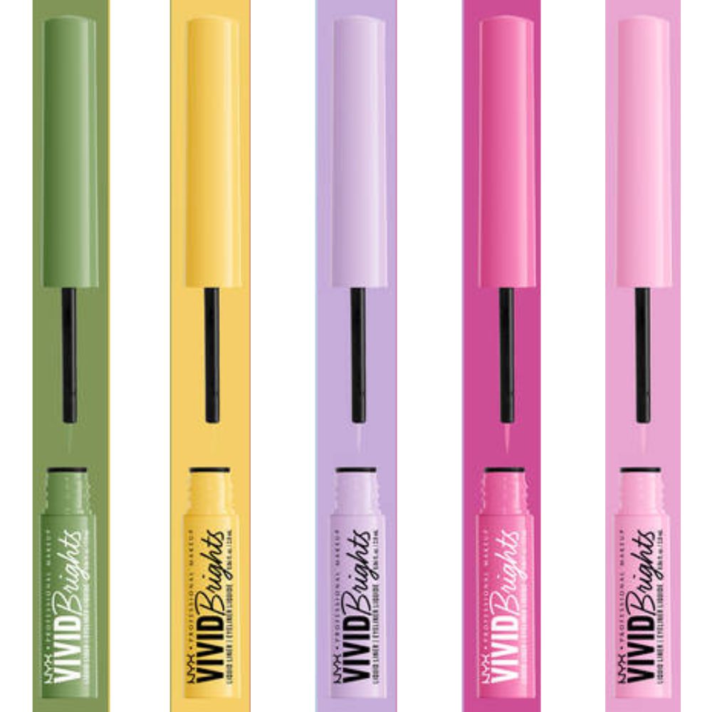 Contur de Ochi NYX Professional Makeup Vivid Bright Liquid Eyeliner Had Me At Yellow