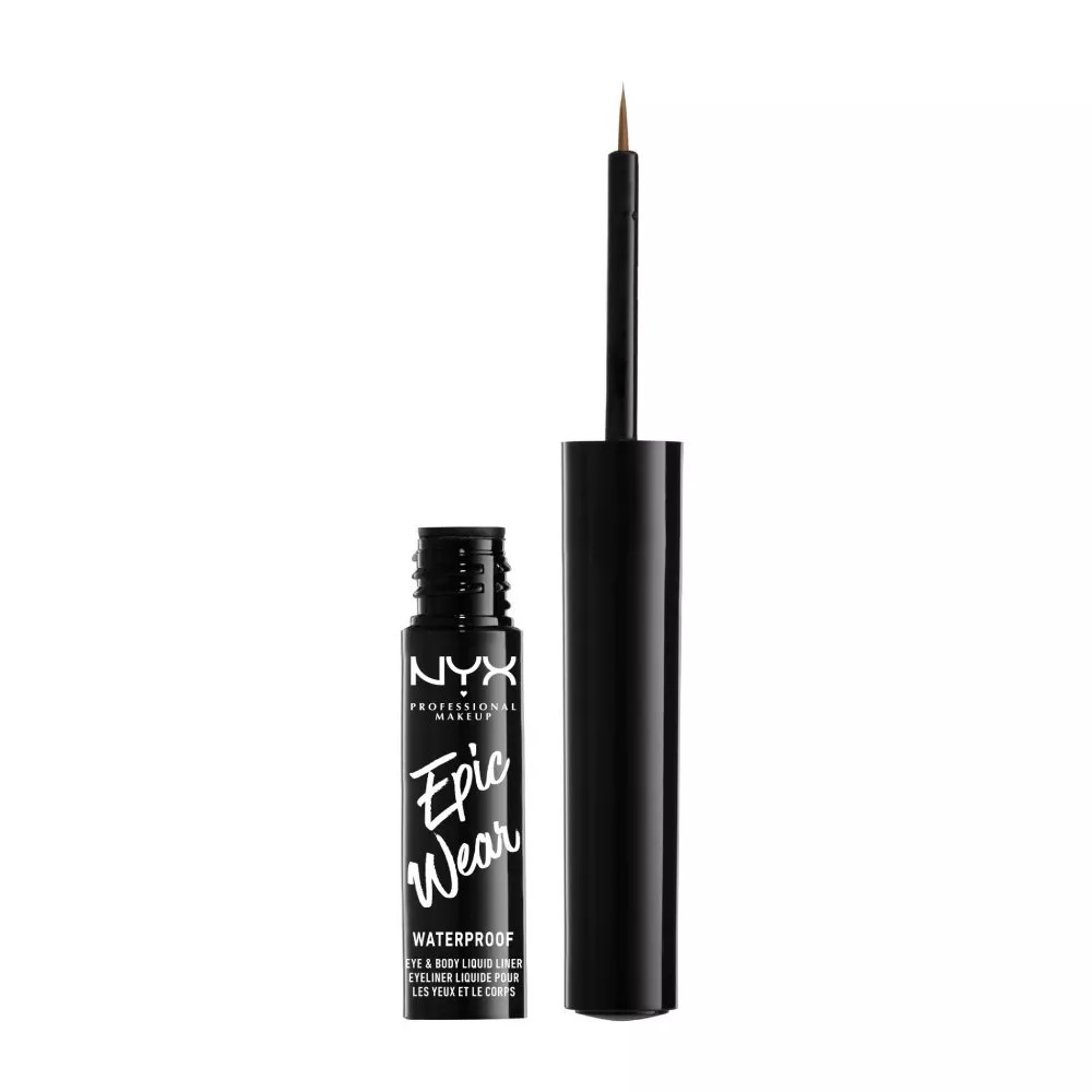 Contur ochi lichid metalic NYX Professional Makeup Epic Wear Metallic Liquid Liner Brown Metal