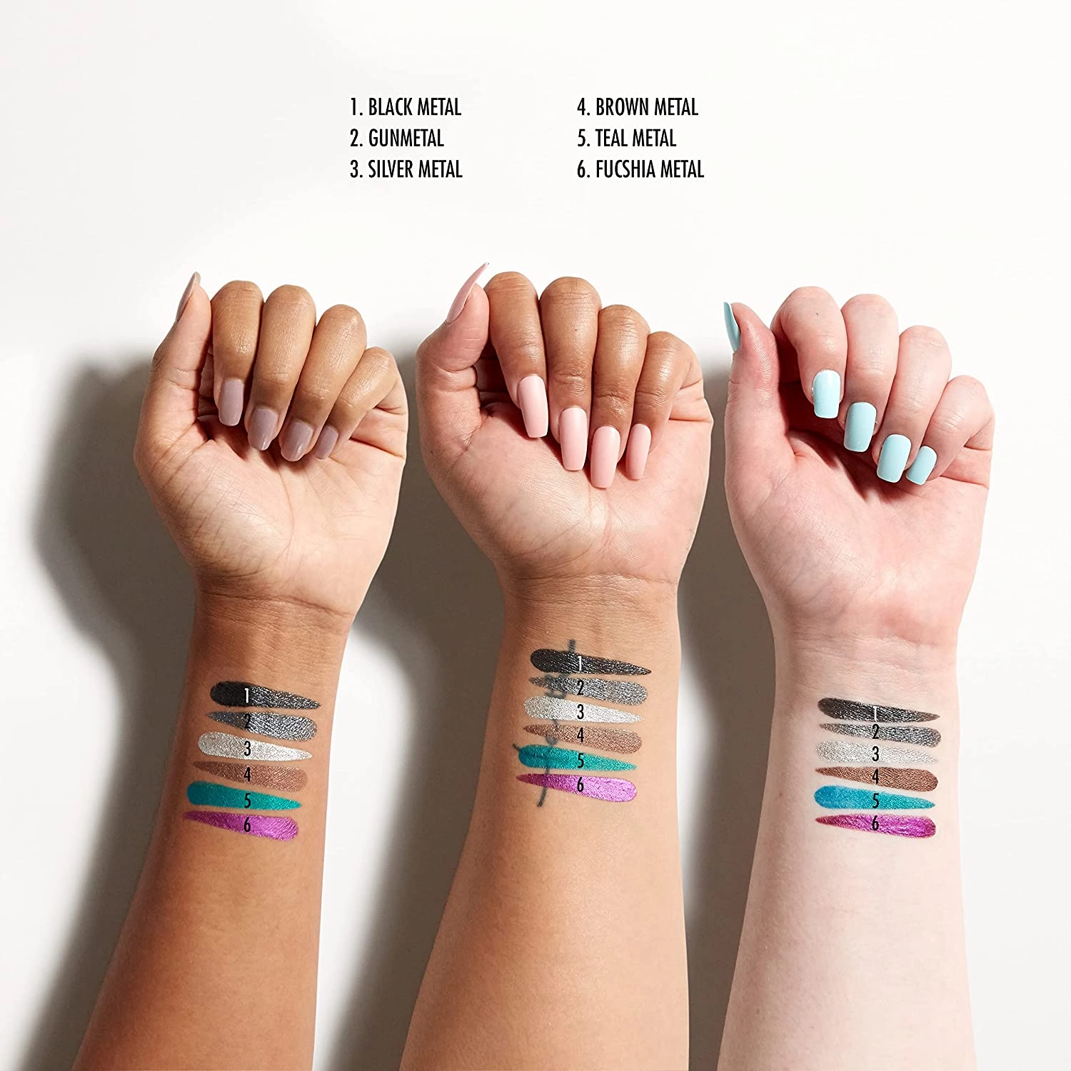 Contur ochi lichid metalic NYX Professional Makeup Epic Wear Metallic Liquid Liner