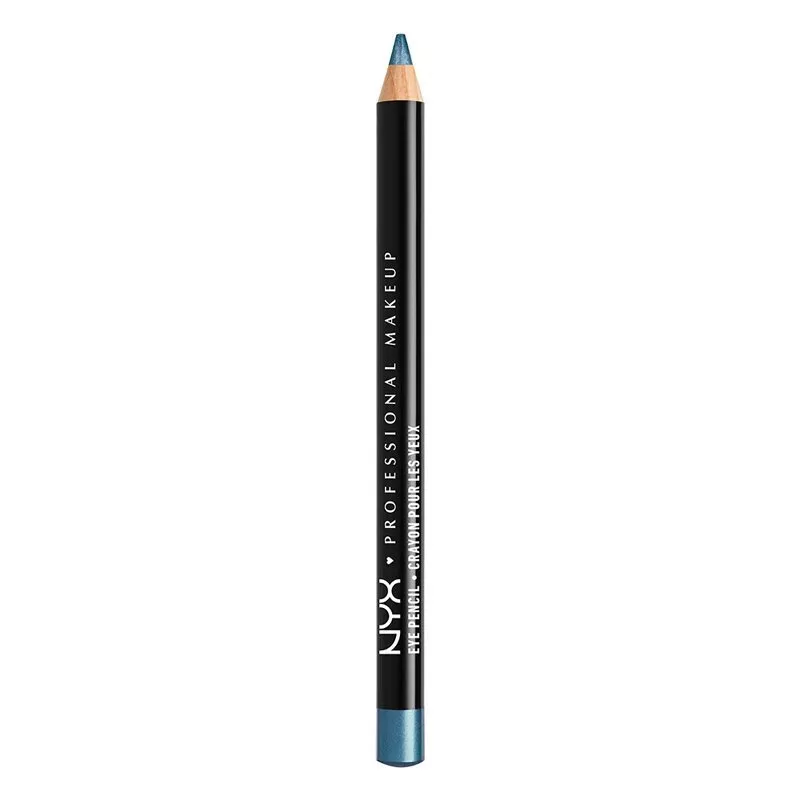 Contur pentru Ochi NYX Professional Makeup Slim Eye Pencil Satin Blue