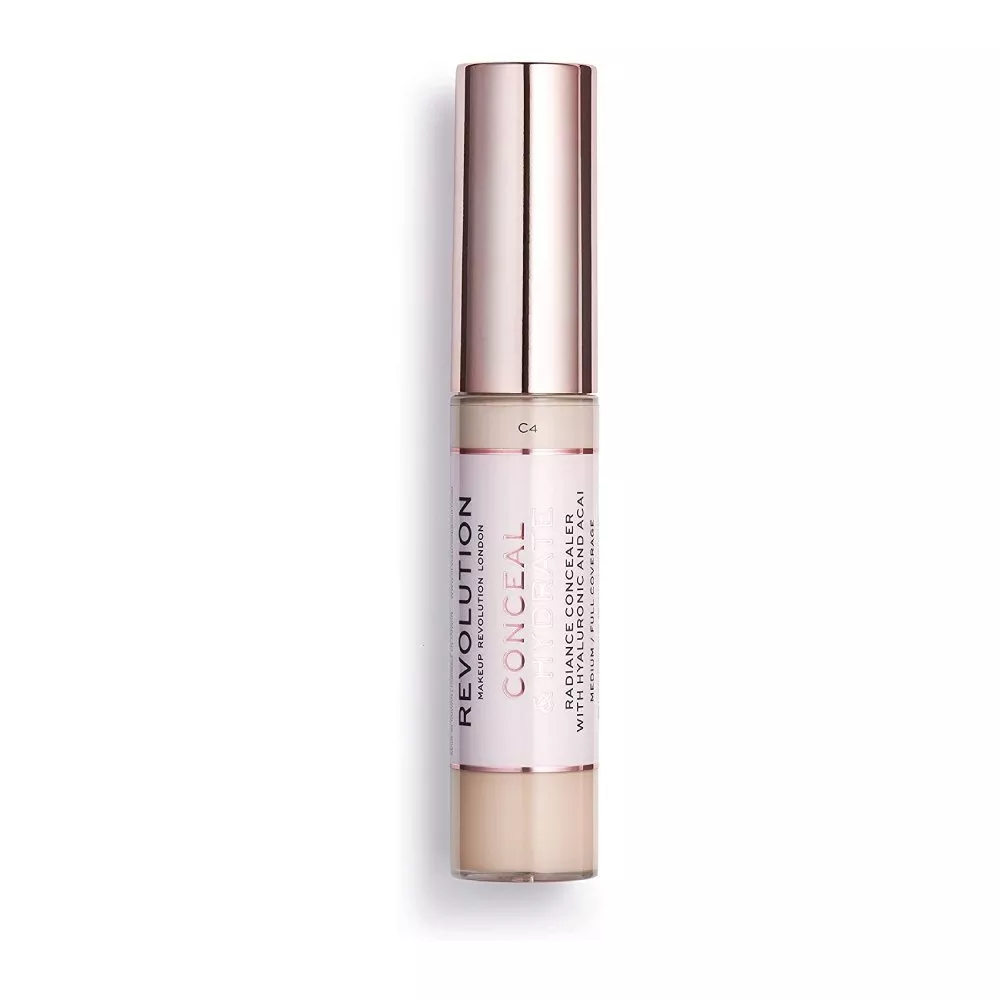 Corector Makeup Revolution Conceal & Hydrate Concealer C4
