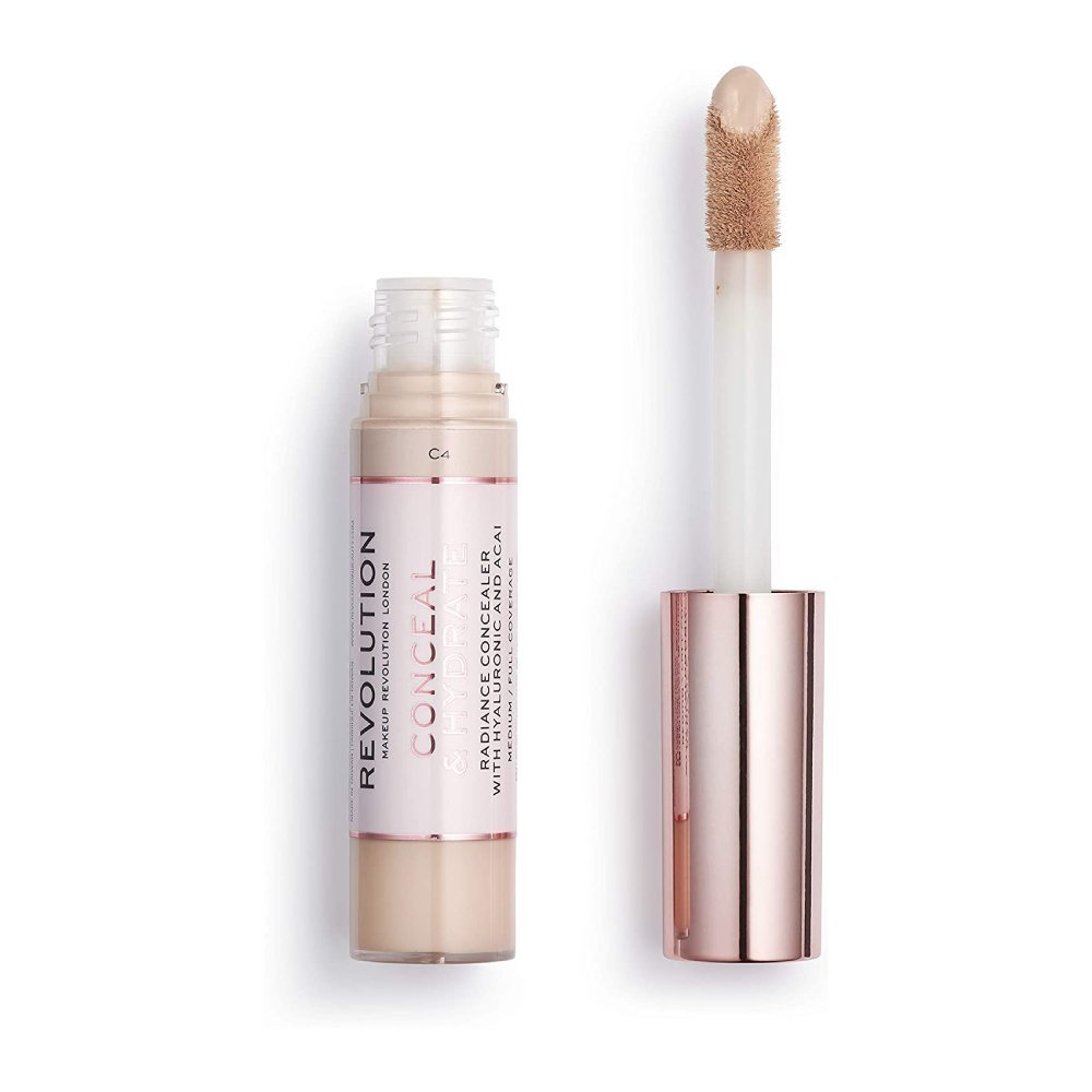 Corector Makeup Revolution Conceal & Hydrate Concealer C4