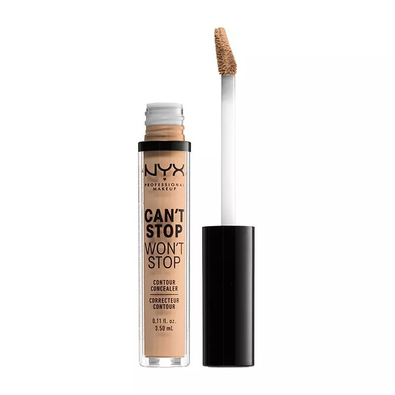 Corector NYX Professional Makeup Can`t Stop Won`t Stop Contour Concealer Natural
