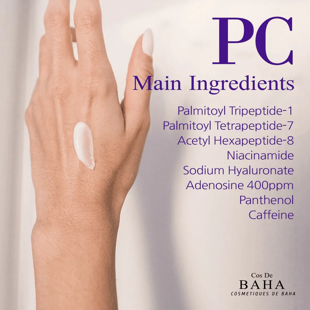 Crema anti-age cu peptide și adenosină Cos DE BAHA M.A. Peptide Cream 60ml PC60