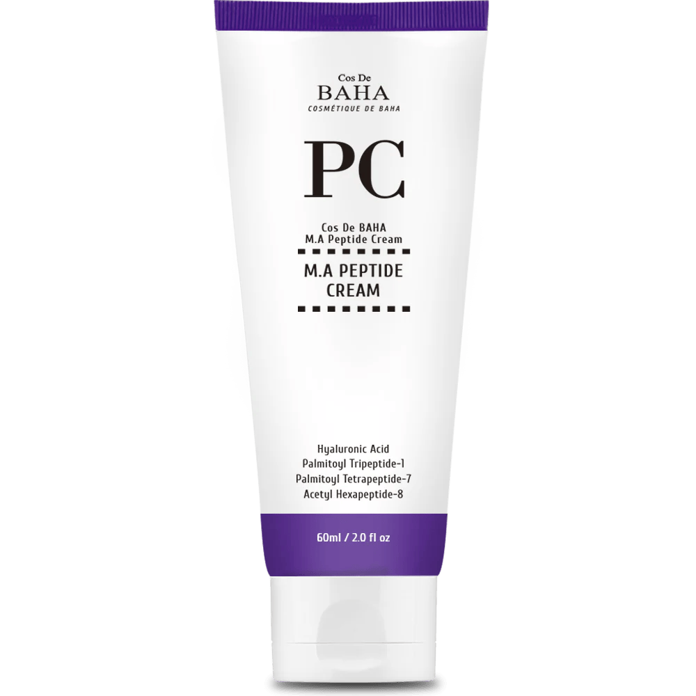 Crema anti-age cu peptide și adenosină Cos DE BAHA M.A. Peptide Cream 60ml PC60