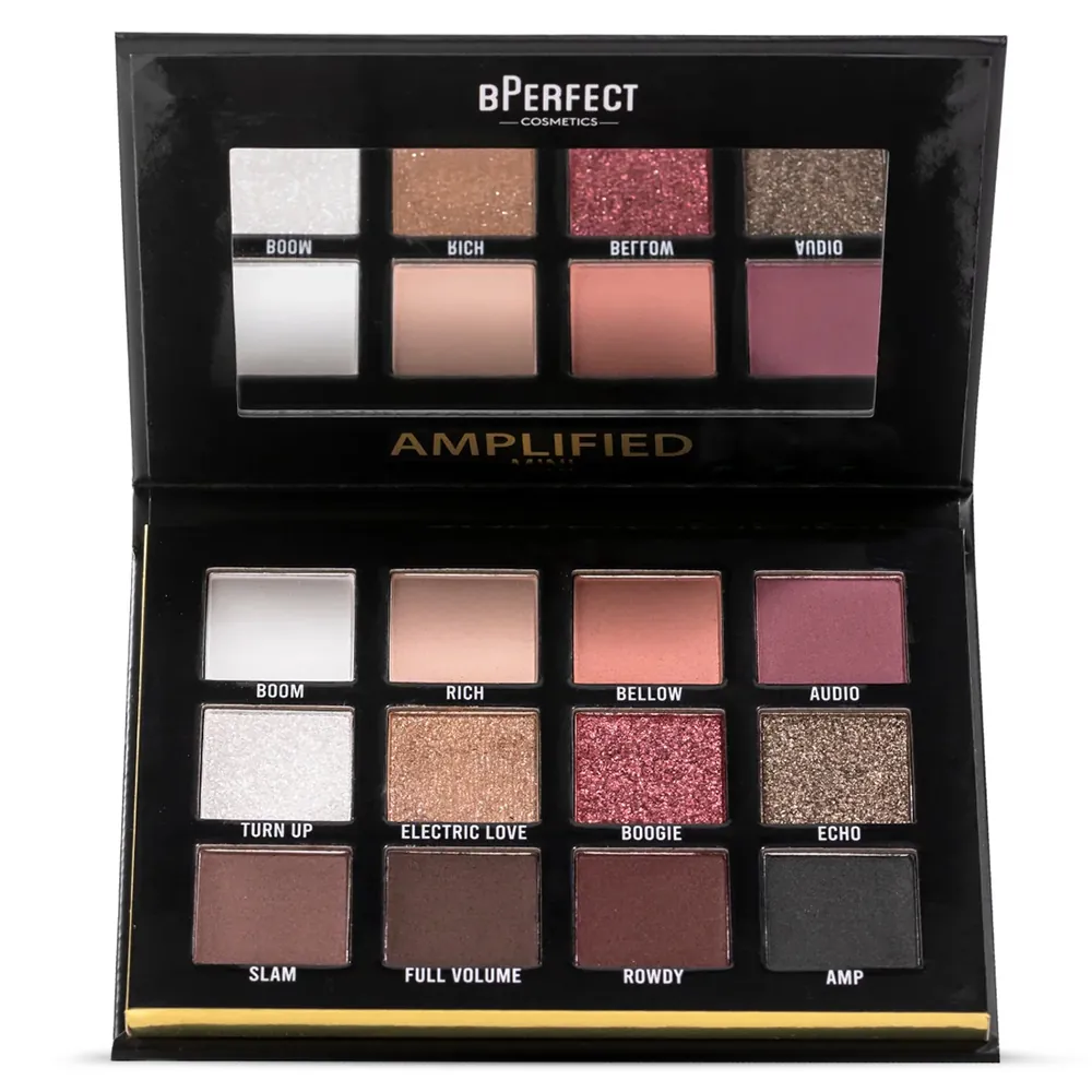 Paleta de Farduri BPerfect Cosmetics Amplified Mini Shadow Palette