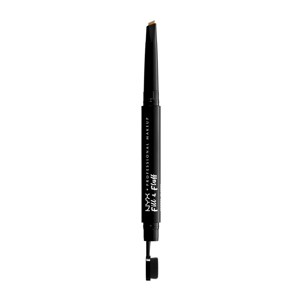 Creion 2 in 1 NYX Professional Makeup Fill & Fluff Eyebrow Pomade Pencil Blonde