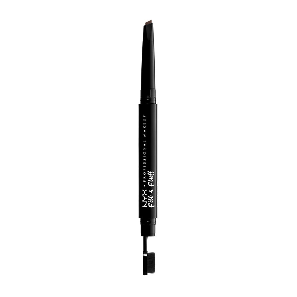 Creion 2 in 1 NYX Professional Makeup Fill & Fluff Eyebrow Pomade Pencil Chocolate
