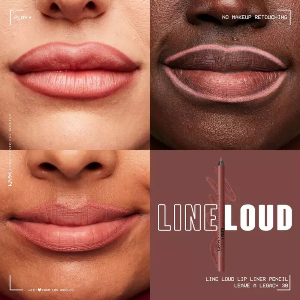 Creion buze NYX Professional Makeup Line Loud Lip Pencil Leave a Legacy