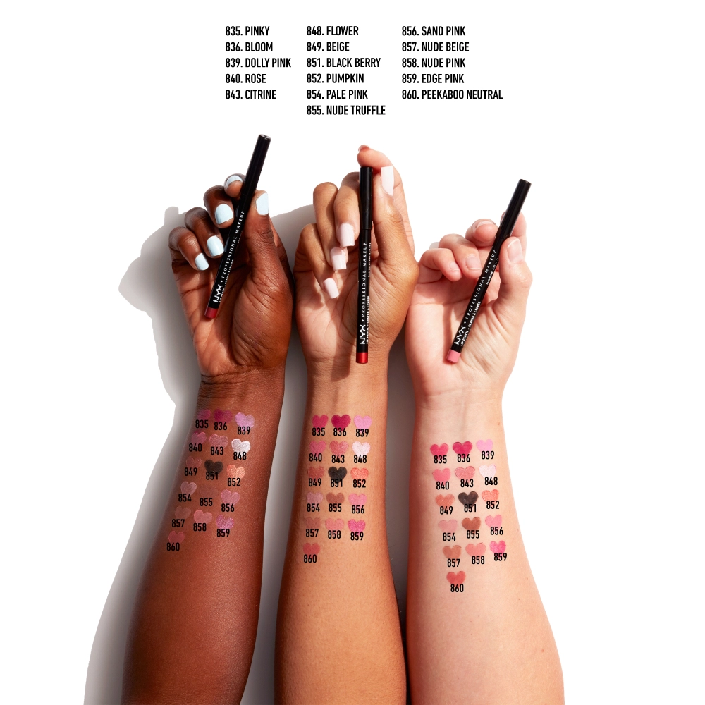 Creion buze NYX Professional Makeup Slim Lip Pencil Hot Red