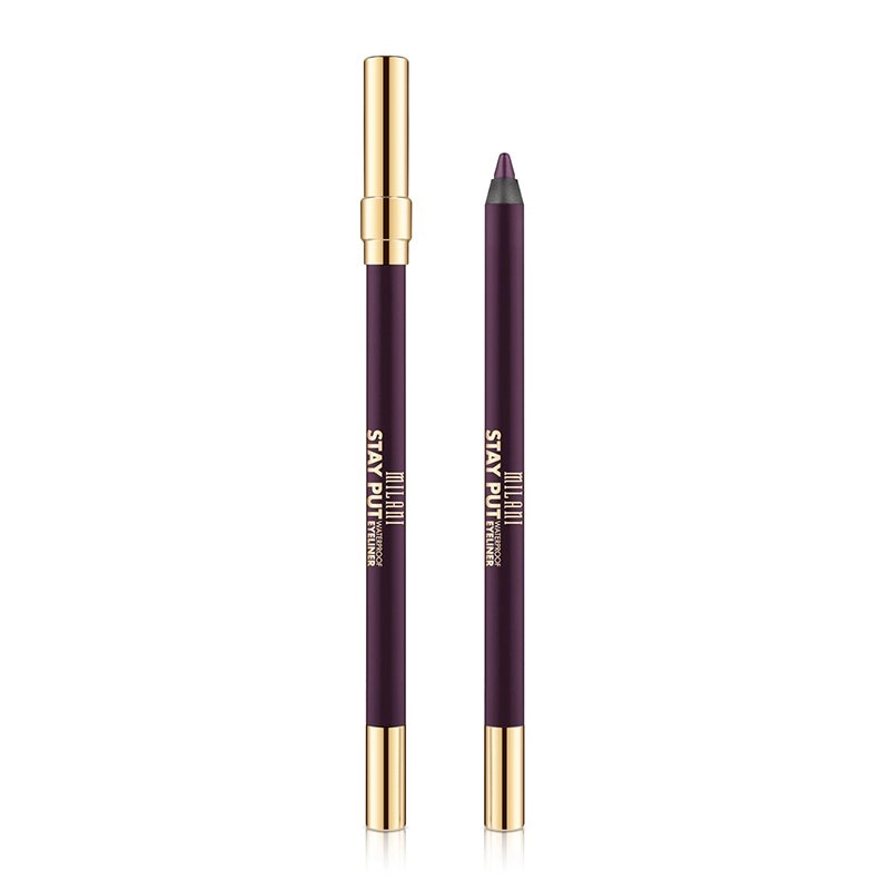 Creion de ochi Milani Stay Put Waterproof Eyeliner Fixed On Plum