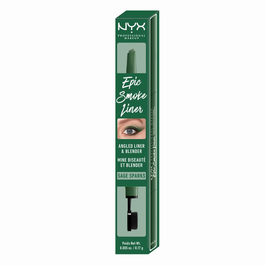 Creion ochi NYX Professional Makeup Epic Smoke Liner Sage Sparks