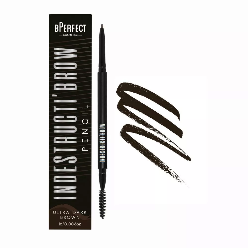 Creion Sprancene BPerfect Indestructi`Brow Pencil Ultra Dark Brown