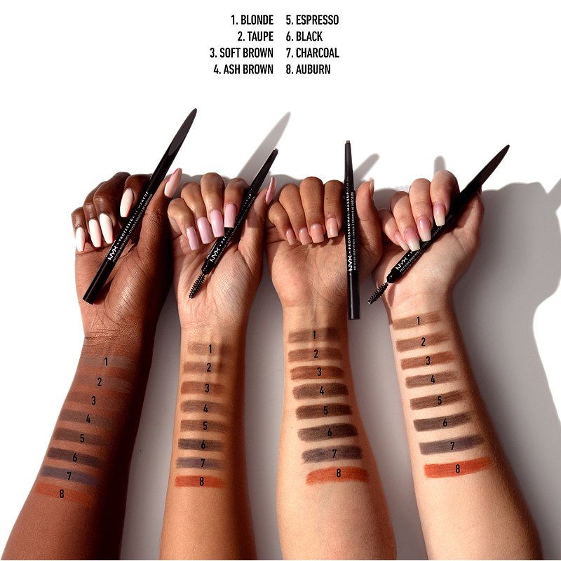 Creion sprancene NYX Professional Makeup Precision Brow Pencil Blonde