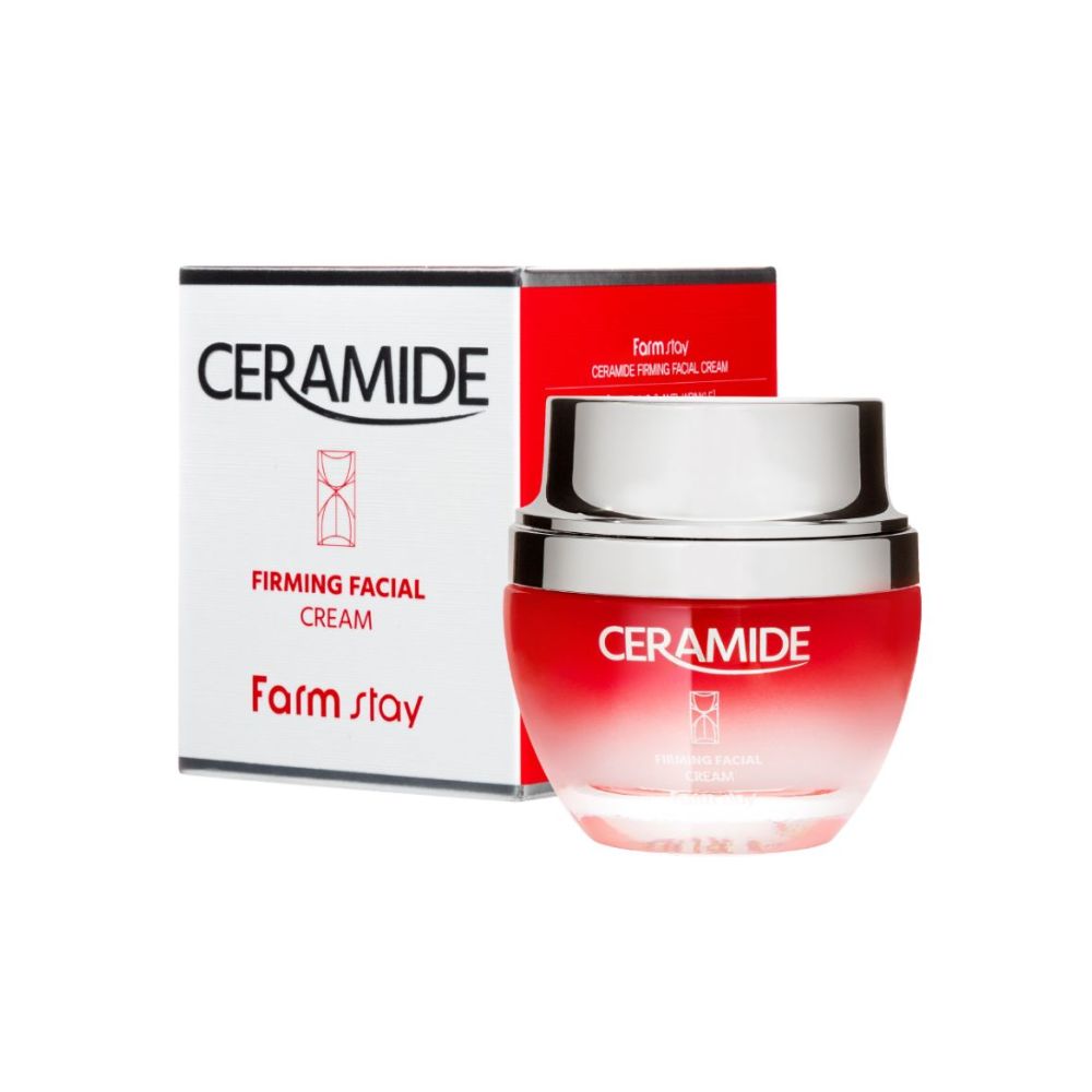Crema Anti-Rid cu Ceramide FARMSTAY Firming Facial Cream