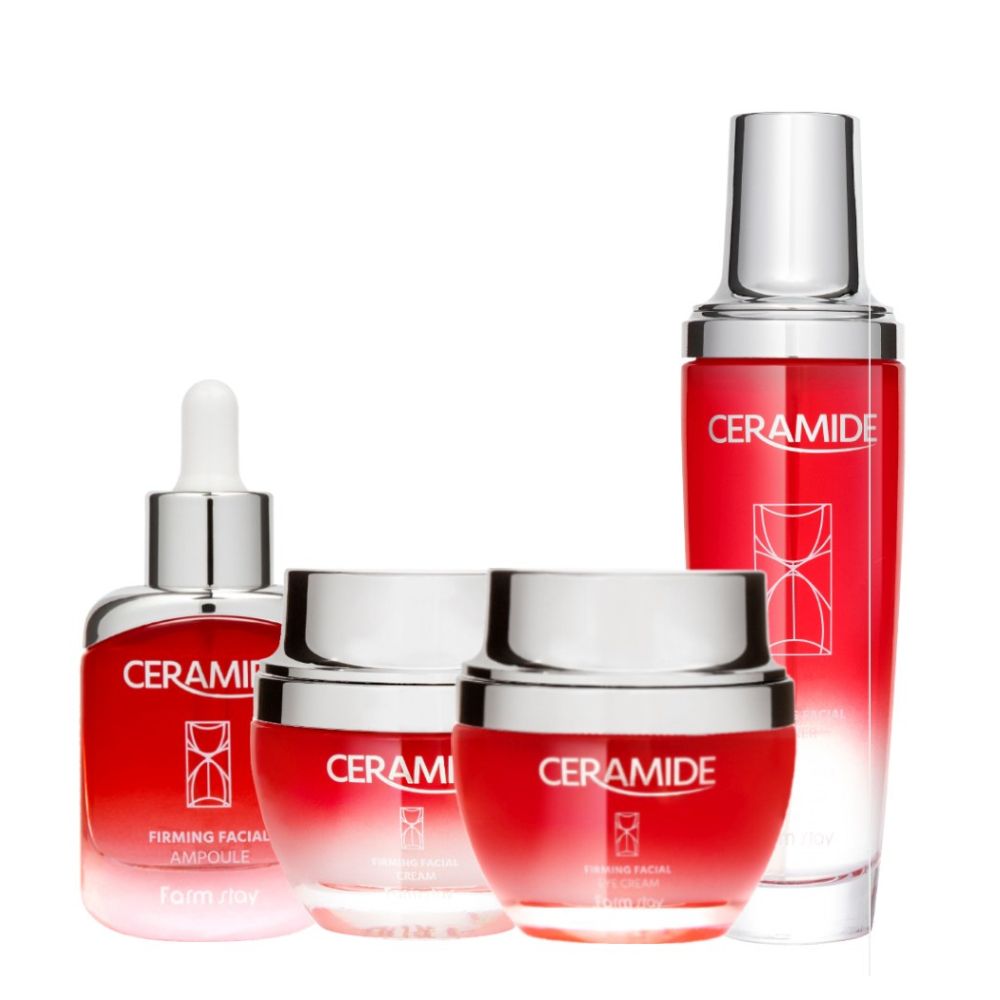 Crema Anti-Rid cu Ceramide FARMSTAY Firming Facial Cream