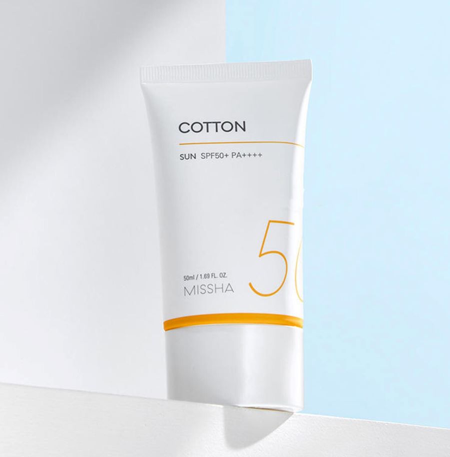 Crema cu Protectie Solara Missha All Around Safe Block Cotton Sun SPF50+ PA++++