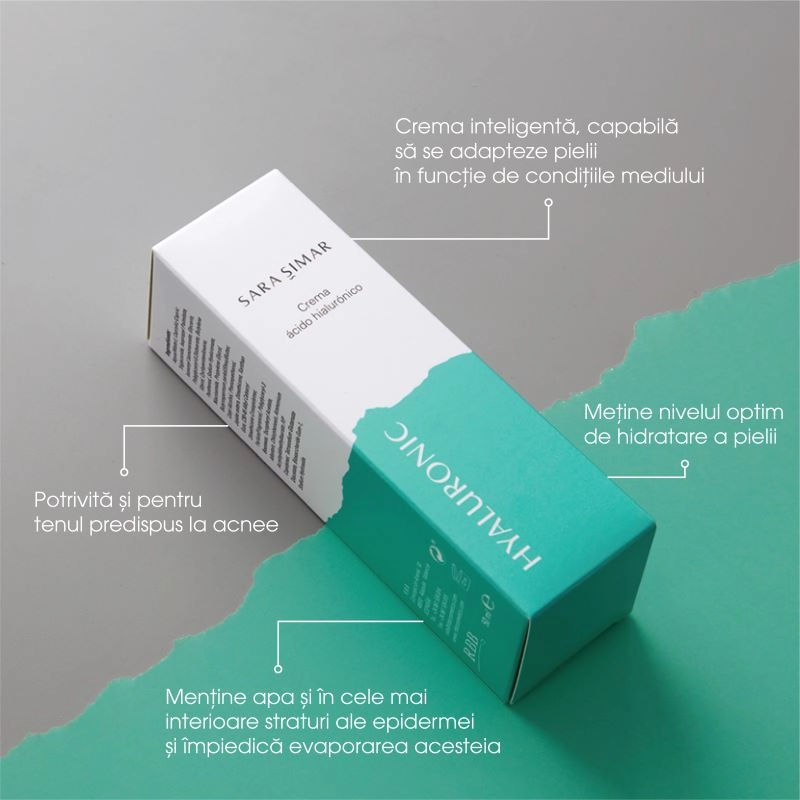 Crema Intens Hidratanta Sara Simar Hyaluronic Cream