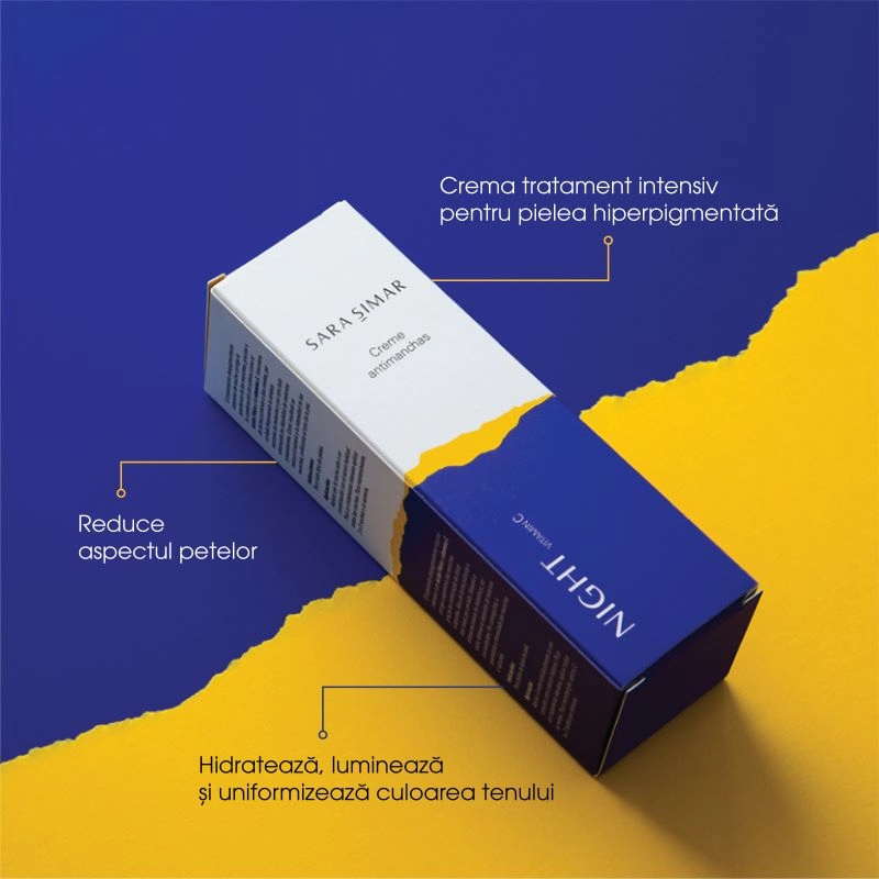 Crema de Noapte pentru Pete Pigmentare Sara Simar Anti-Dark Spot Night Cream