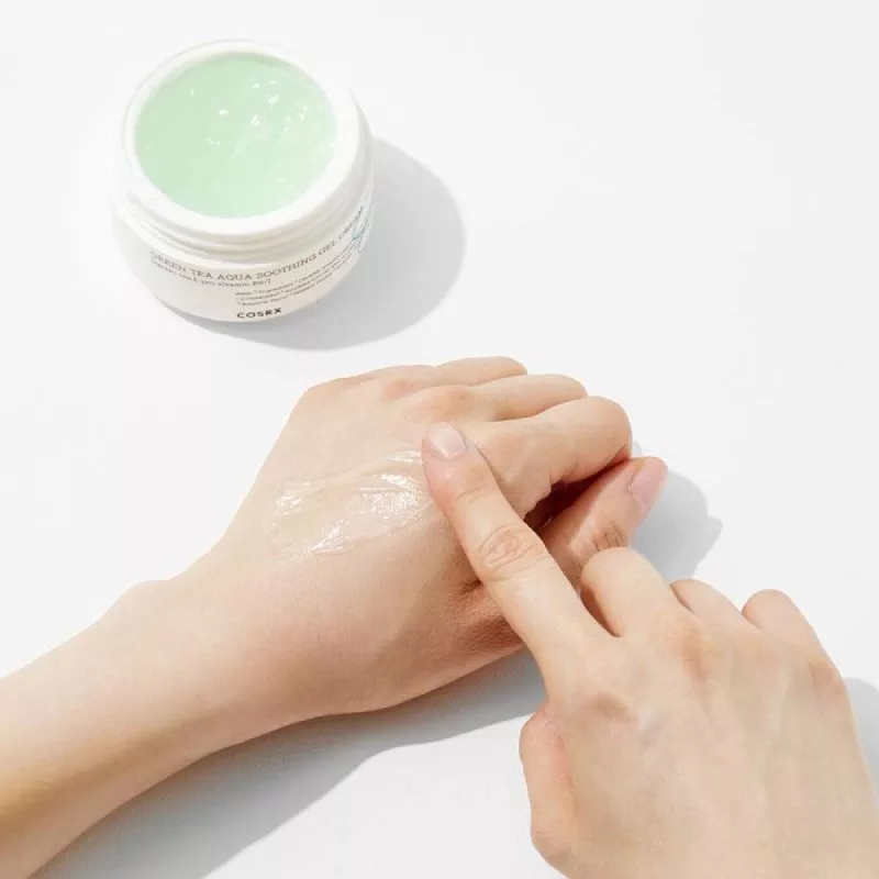 Crema Gel COSRX Green Tea Aqua Sooting Gel Cream