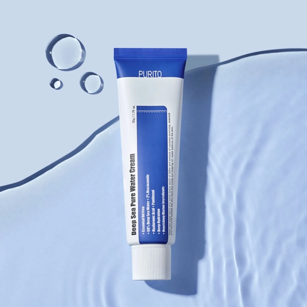 Crema Hidratanta pentru Tenul Gras Purito Deep Sea Pure Water Cream