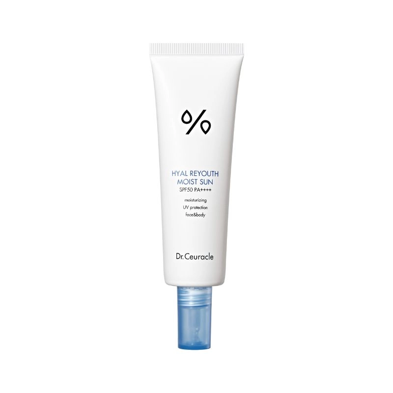 Crema Hidratanta Regeneratoare cu Protectie Solara Dr. Ceuracle Hyal Reyouth Moist Sun SPF50+++++