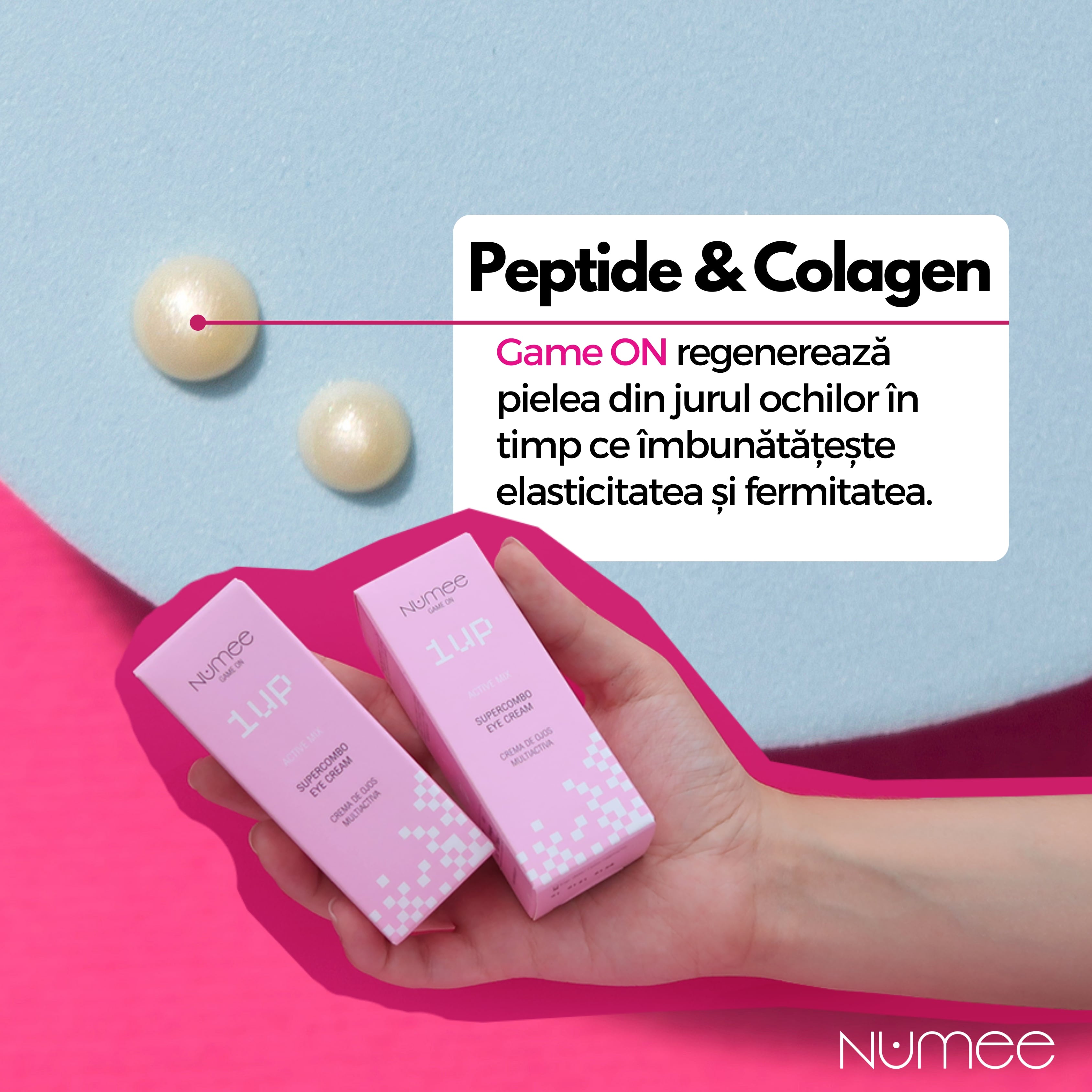 Crema Ochi Numee Game On 1up Supercombo Eye Cream