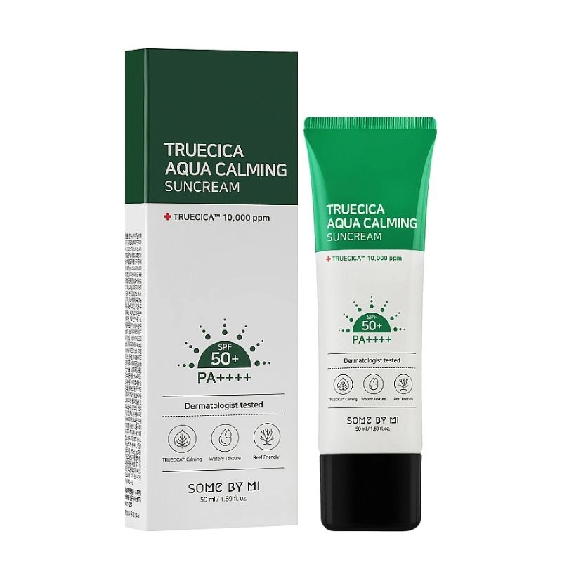 Crema protectie solara SOME BY MI TRUECICA AQUA CALMING SUNCREAM 50PA++++