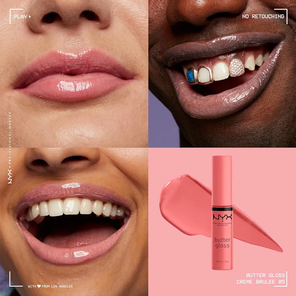 Luciu Buze NYX Professional Makeup Butter Gloss Creme Brulee