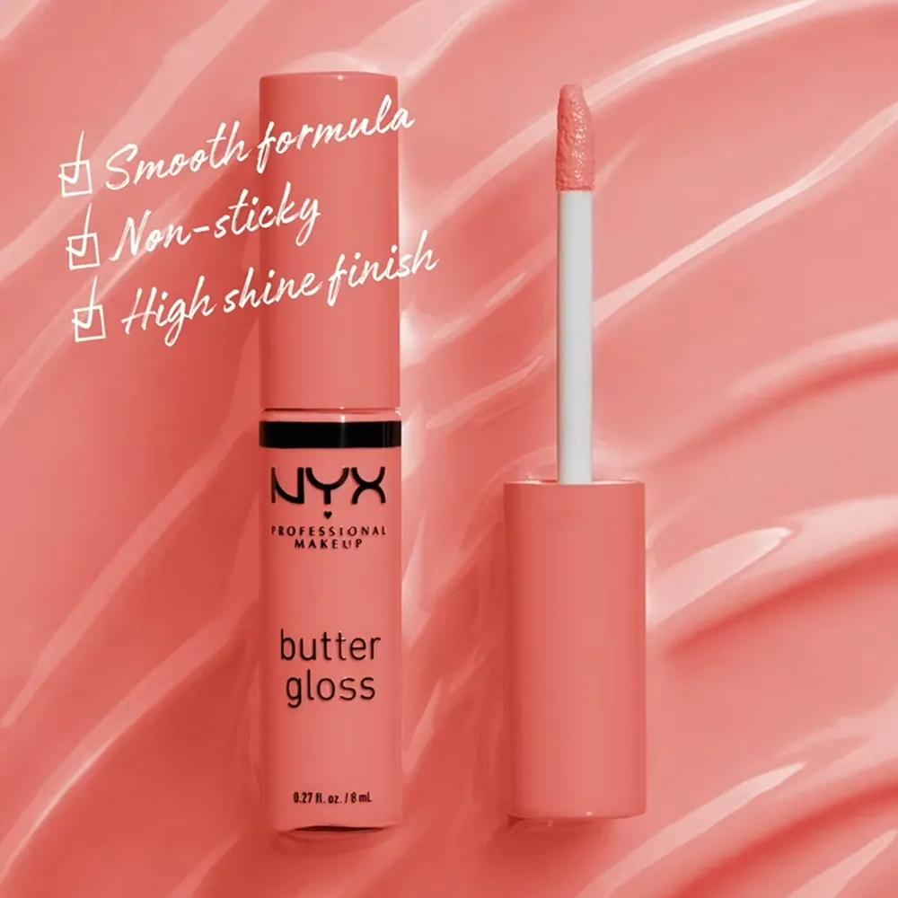 Luciu Buze NYX Professional Makeup Butter Gloss Creme Brulee