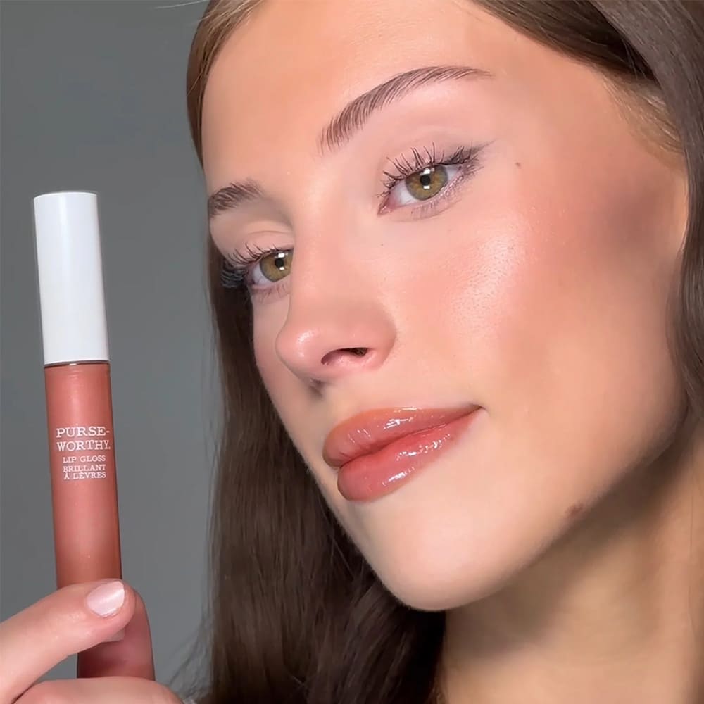 Luciu de Buze theBalm Purse-Worthy Lip Gloss Crossbody