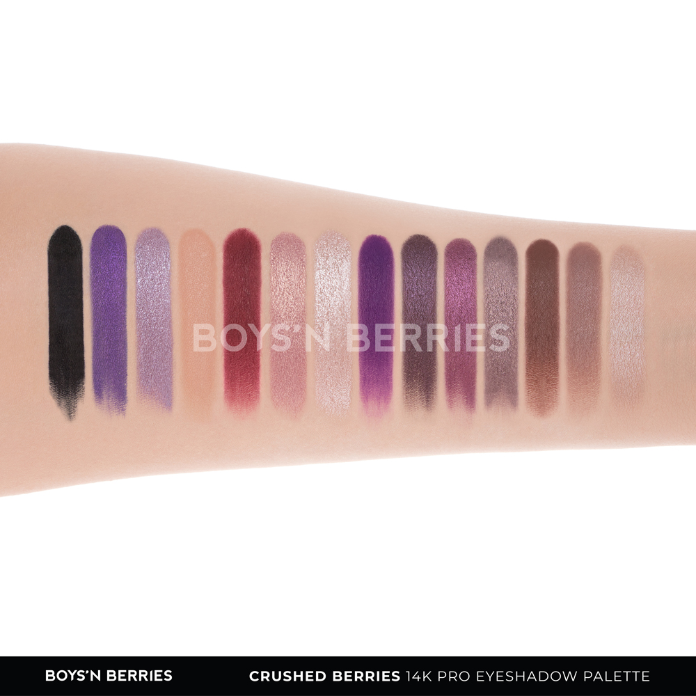 Paleta Farduri Boys`n Berries 14K Pro Eyeshadow Palette Crushed Berries