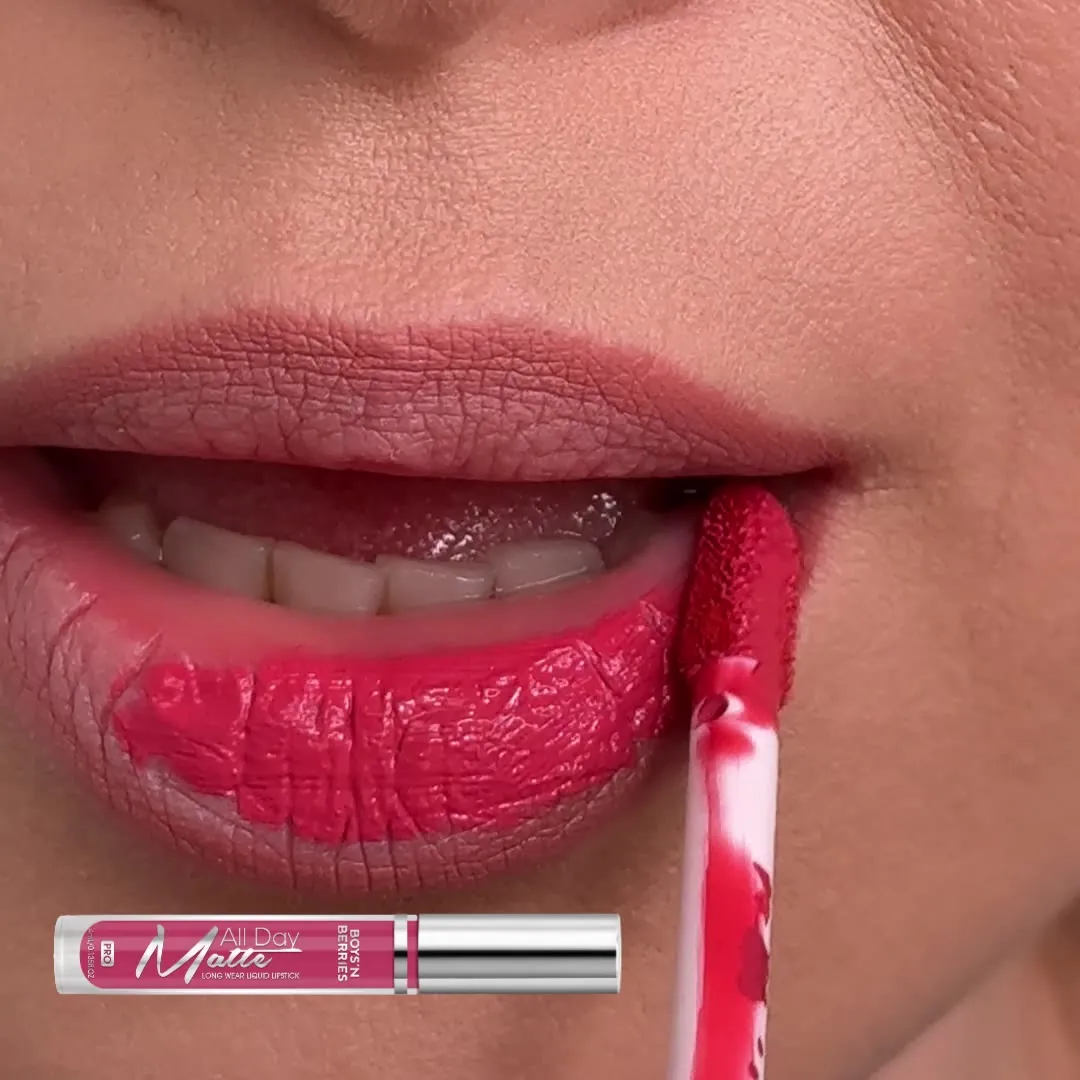 Videoclip Ruj Lichid de Buze Boys`n Berries All Day Matte Dazzler