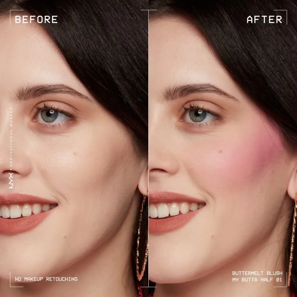 Fard de obraz Nyx Professional Makeup Buttermelt Blush MY BUTTA HALF
