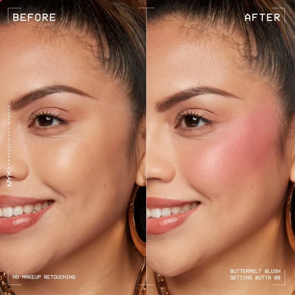 Fard de obraz Nyx Professional Makeup Buttermelt Blush GETTING BUTTA