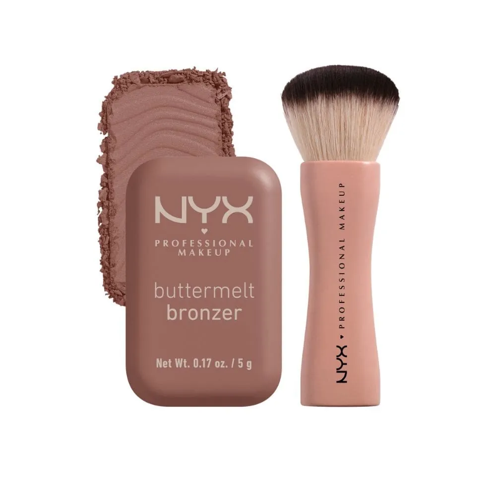 Pensula pentru Bronzer NYX Professional Makeup Buttermelt Bronzer Brush