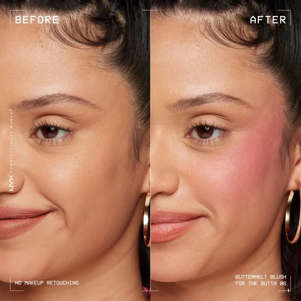 Fard de obraz Nyx Professional Makeup Buttermelt Blush FOR THE BUTTA