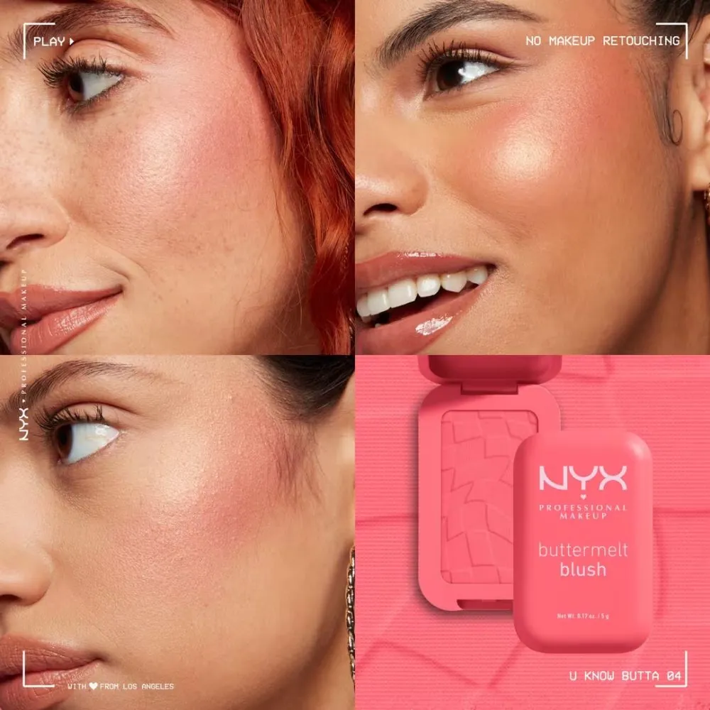 Fard de obraz NYX Professional Makeup Buttermelt Blush U KNOW BUTTA